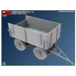 Remorque allemande Sonderanhänger Ost 1,5t  - MINIART 550035487 - 1/35