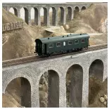 Voiture voyageurs B6 TNF - Brawa 46717 - SNCF - HO 1/87 - EP III - 2R - Analogique