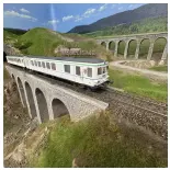 Autorail diesel EAD X4696-XR8690 - LS Models 10030 - HO 1/87 - SNCF - Ep IV - Analogique - 2R