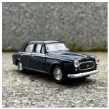 Auto Peugeot 403.7 Limousine 1960 Admiralsblau SAI 6232 - HO 1/87