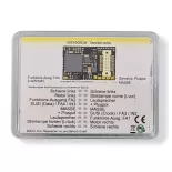 Miniature Sound Decoder - 18 Pin - DCC - Zimo MS590N18 - 15 x 9.5 x 3.5 mm