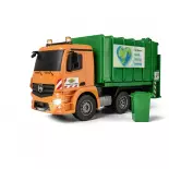 Camion Mercedes-Benz Arocs Benne à ordures 100% RTR - Carson 500907672 - 1/20