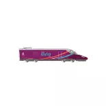 Coffret de base de 5 unités du train à grande vitesse "AVLO" - Electrotren HE2031 - HO 1/87 - RENFE - EP VI - Analogique