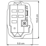 Église du village de Ditzingen - Vollmer 47736 - N 1/160