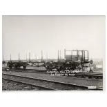 Wagon plat à ranchers Rrywf 611172 (Armistice 1918) - Lenz 26330-2 - 0 1/43 - SNCF - Ep IIIa - 2R