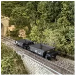 Wagon couplage ballast - R37 43104 - HO 1/87 - SNCF - EP IIIa 