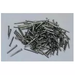 Rail nails approx. 400 pcs PIKO 55299 | 1.0x14mm