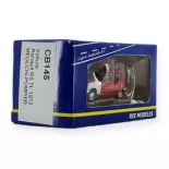  Voiture Renault R5 TL 1972 MEDECIN-POMPIER - REE MODELES CB 145 - HO 1/87