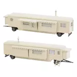 Set of trailers I FALLER 140480 - HO 1 : 87 - EP IV