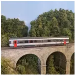 VTU Corail A10tu PLC passenger coach - Ls Models 40613 - HO 1/87 - SNCF - EP VI