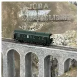 Voiture voyageurs B5 ½ TMFP "boites à tonnerre" - Brawa 46716 - HO 1/87 - SNCF- EP III - 2R - Analogique