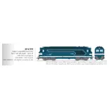 Locomotive diesel BB 67590 - Ree Modèles MB250 - HO 1/87 - SNCF - Ep V/VI - Analogique - 2R