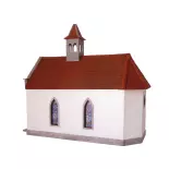 Grande chapelle - Bois Modélisme 106020 - HO 1/87