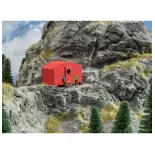 Le Bivouac "Arête du Jubilée" NOCH 14238 - HO 1/87 - 58x31x36mm