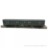 Kastenwagen mit Drehgestellen ex-PLM - REE Modelle VB360 - HO 1/87 - SNCF - EP III