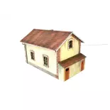 Wachhaus Barrieren - Holz Modellbau 105001 - HO 1/87