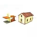 Maison de garde barrières - Bois Modelisme 105001 - HO 1/87