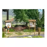Scène | Grote mierenhoop en bos accessoires BU1851 HO 1/87