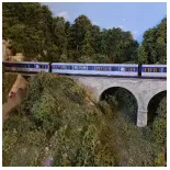 Lote de 3 coches RIO 80 - JOUEF HJ4184 - HO 1/87 - SNCF