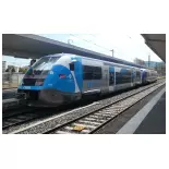 Autorail Diesel X73500 - JOUEF HJ2437 - SNCF - HO 1/87 - EP VI - 2R - Analogique