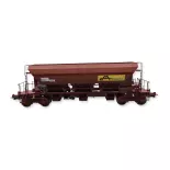 Wagon trémie F70 FACS REE Modèles WB802 - Sablières Malet - HO 1/87 - SNCF - EP VI