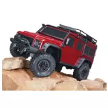 TRX-4 Defender Rouge - Traxxas 82256-4-RED - 1/10