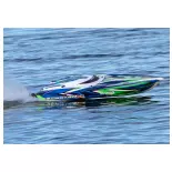 Offshore Spartan SR VXL 6S Rouge RTR - Traxxas 103076-4-GRN