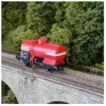  Vagón cisterna SNCF OCEM 19, librea ADAMS - REE MODELES WB-708 - HO 1/87