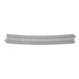4 rails courbes traverses en béton Unitrack (R1546-11.25) - Kato 2-321 - HO 1/87