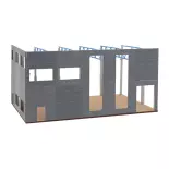 Industrial area under construction Faller 130892 - HO : 1/87 - 253 x 153 x 124 mm