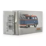 Dépanneuse Volkswagen T1b Brekina 32838 - HO : 1/87 bleu / orange