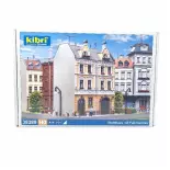 Casa de pueblo con ampliación de fábrica KIBRI 38389 - HO 1/87