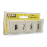 Pack of 6 "Wedding Guest" figures NOCH 36864 - N : 1/160