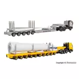 Convoi de camions transport d'éoliennes KIBRI 13520 - HO 1/87