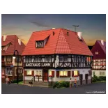 Maquette Restaurant - Vollmer 43645 - HO 1:87 - 142 x 132 x 140 mm