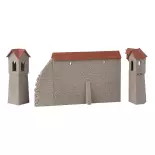 Old town walls & defence tower FALLER 130693 - HO 1/87 EP I