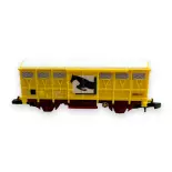 Boxcar G41.6 horse - Azar models W02-CH - Z 1/220 - SNCF - Ep III/IV - 2R