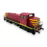 Locomotiva diesel 851 Consegna originale - DCC SON - REE MODELS JM011S - CFL - HO Ep III