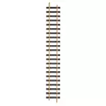 Rail droit LGB 10600 - G : 1/22.5 - Longueur 600 mm - Code 332 - Écartement 45 mm