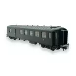 Voiture métallisée Ex-PLM REE Modèles VB464 vert 301 - HO 1/87 - SNCF - EP III.D