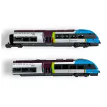 Rame automotrice AGC  Z27779/27780 - Ls Models 10094 - HO 1/87 - SNCF - EP V / VI