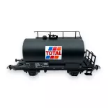 Tank wagon "TOTAL" - Piko 97123 - HO 1/87 - SNCF - EP IV - 2R