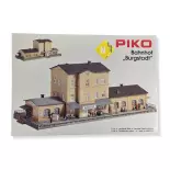 Station Burgstadt Piko 60023 - 3 verdiepingen - N 1/160 - 268 x 102 x 100 mm