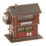 Mittelstadt signal box - FALLER 222161 - N 1/160