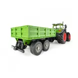 Remorque pour tracteur RC - Vert - Carson 500907660 - 1/16