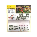 Fruits & légumes pour jardin potager - Faller 181277 - HO 1/87