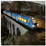 Doppeltriebwagen AGC B81661 / B81662 Auvergne Rhône Alpes - LS Models 10089S - HO 1/87 - SNCF - Ep VI - Digitaler Sound - 2R
