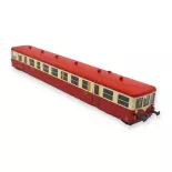 Remorque XR-7360 Rouge/Crème "SOTTEVILLE" REE MODELES VB446 - SNCF - HO 1/87