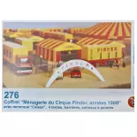 Coffret Ménagerie du Cirque Pinder "Années 1990" Sai 276 - HO : 1/87