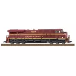 Locomotive diesel GE ES44AC - Trix 25445 - HO 1/87 - NS - EP VI - 2R - DCC Son Fumigène